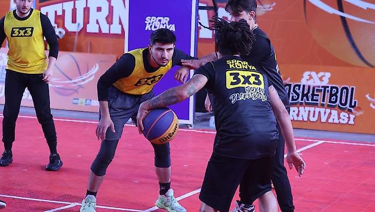 Konya’da basketbol tutkunlarını buluşturan turnuva