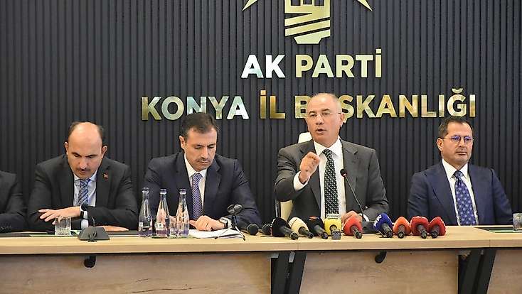 Konya’da Efkan Ala’dan dikkat çeken açıklamalar