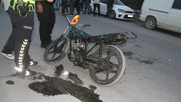 Konya'da feci kaza! Dur ihtarına uymayan 16 yaşındaki sürücü yaralandı