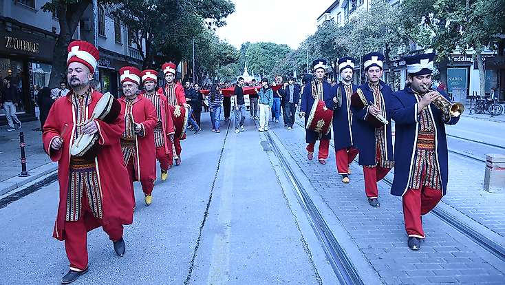Konya’da gaziler için tek yürek oldular
