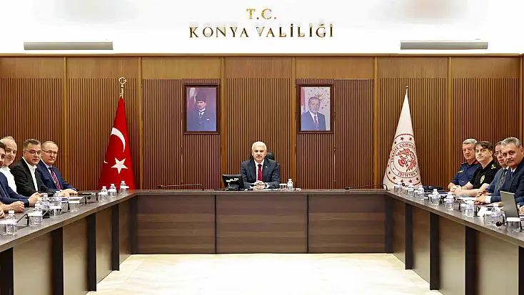 Konya'da İl Spor Güvenlik Kurulu Toplantısı gerçekleştirildi