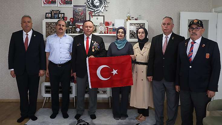 Konya'da kahraman gaziler unutulmadı