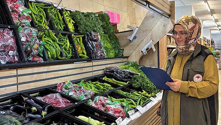 Konya’da marketlerdeKİ ürün fiyatları tek tek denetlendi