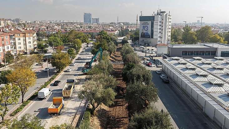 Konya’da taşkınlara karşı kollar sıvandı!