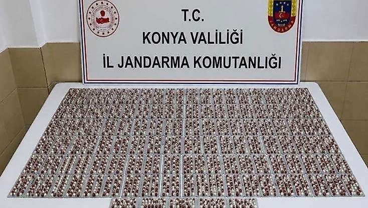 Konya’da uyuşturucuya geçit yok: 4 tutuklama
