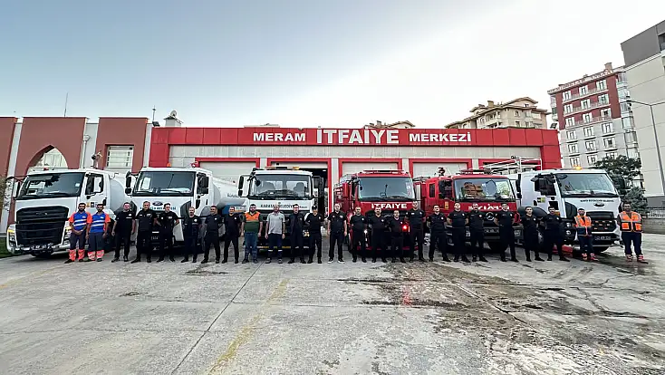 Konya İtfaiyesi Antalya için seferber oldu