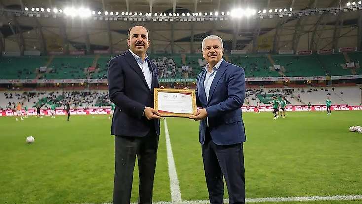 Konya Stadyumu’na ‘Erişilebilirlik Belgesi’