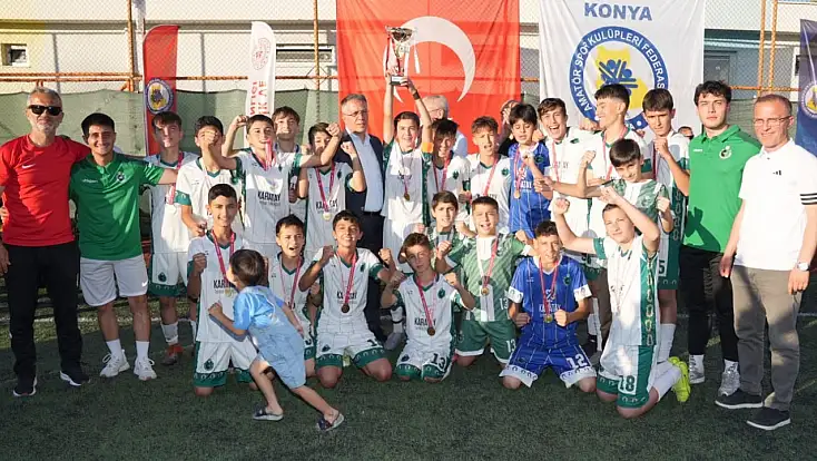Konya U11 ve 12 ve U13 Ligi’nde şampiyonlar belli oldu