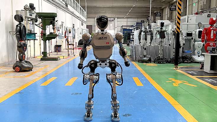 Konyalı firmanın insansı robotu sosyal medyada ilgi gördü