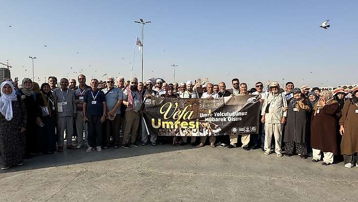Konyalı umreciler kutsal topraklardan döndü