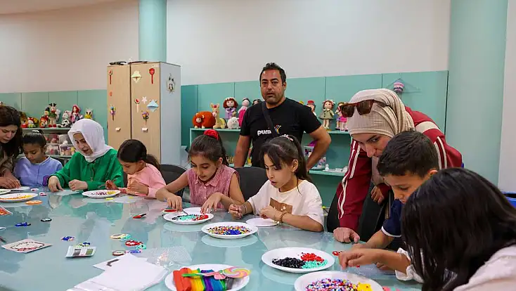 Selçuklu'dan Filistinli ailelere kucak açan akademi