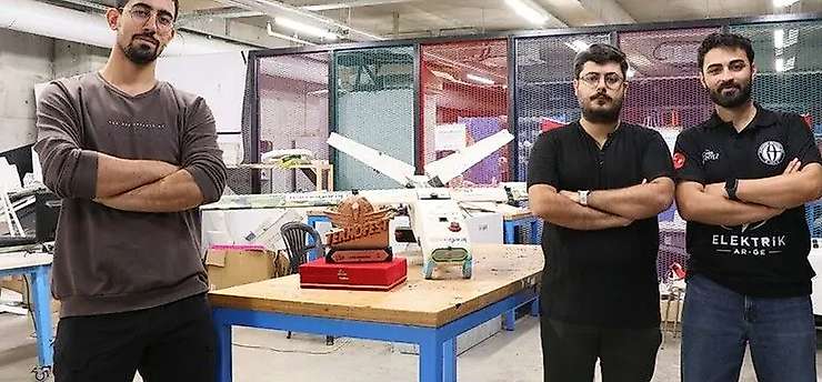 Gaziantep'te öğrenciler yerli savaşan İHA geliştirdi
