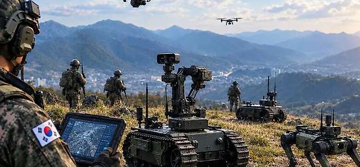 Güney Kore ordusu sahadaki verimliliği robotlarla artıracak