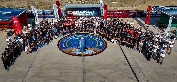 TEKNOFEST'in roketleri Aksaray semalarında