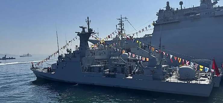 Türk donanmasının 'keskin kılıcı' TEKNOFEST Mavi Vatan'da!