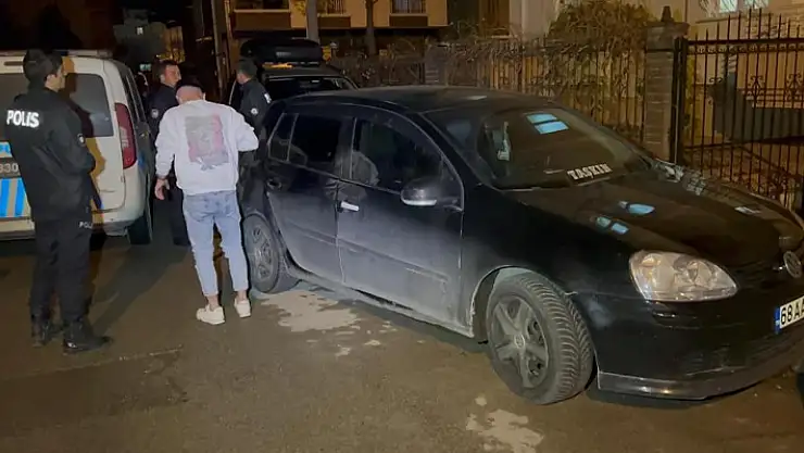 Aksaray'da polisten kaçan sürücüye 25 bin 357 TL para cezası kesildi