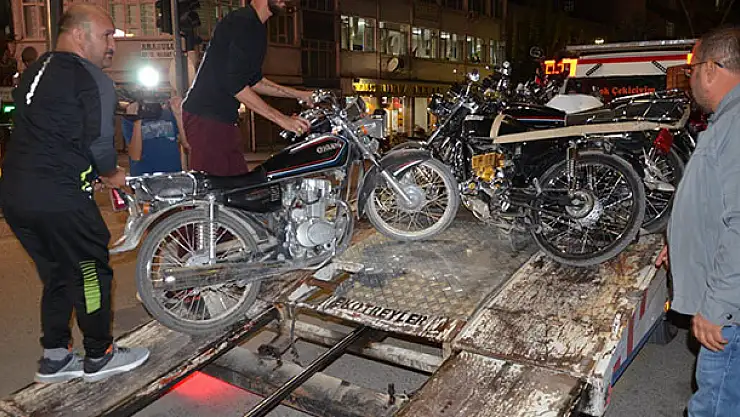 Ereğli'de polisten motosiklet uygulaması: 10 bin lira ceza kesildi