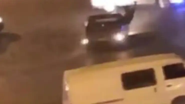 Konya'da drift yapan sürücü polisten kaçamadı