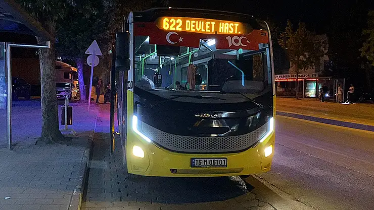 Polisten kaçan halk otobüsü şoförü alkollü çıktı