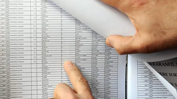 Seçmen listeleri cuma günü askıya çıkıyor