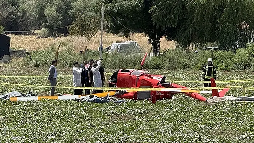 Ankara'da düşen helikopterden acı haber! Pilotlardan biri yaşamını yitirdi