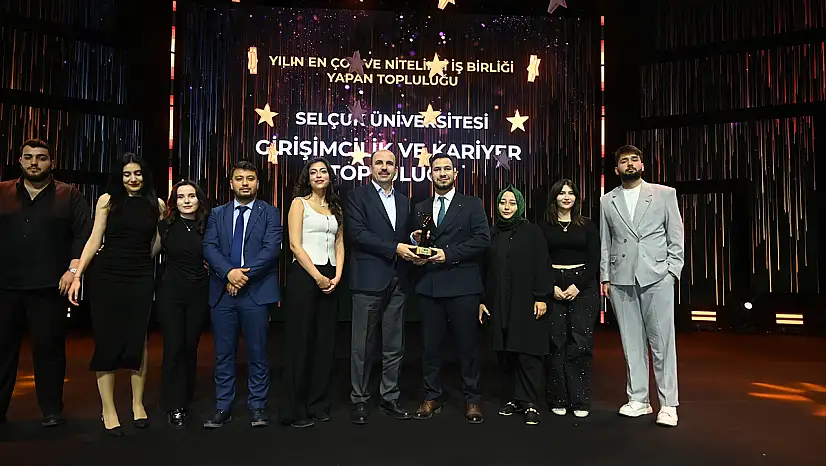 Büyükşehir'de ödüller sahiplerini buldu