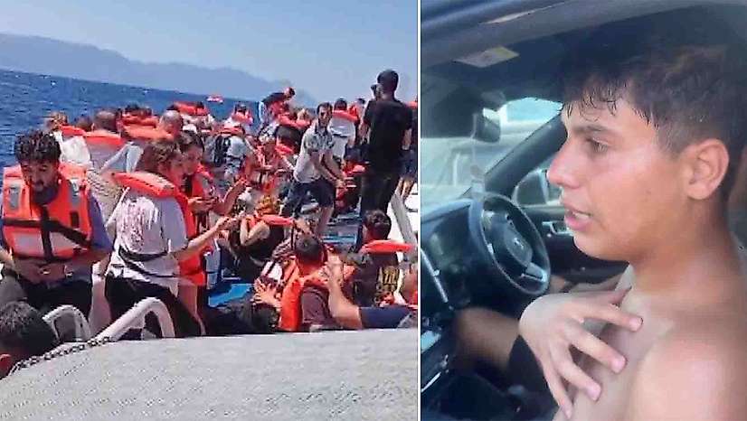 Girne açıklarında can pazarı: 'Üzerimize kapıları kilitlediler'
