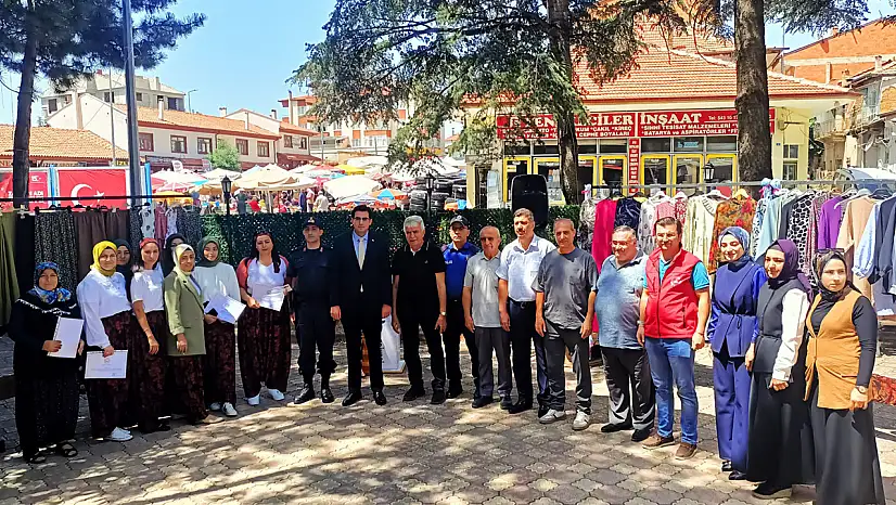 Hüyük'te el emeği tekstil sergisi açıldı