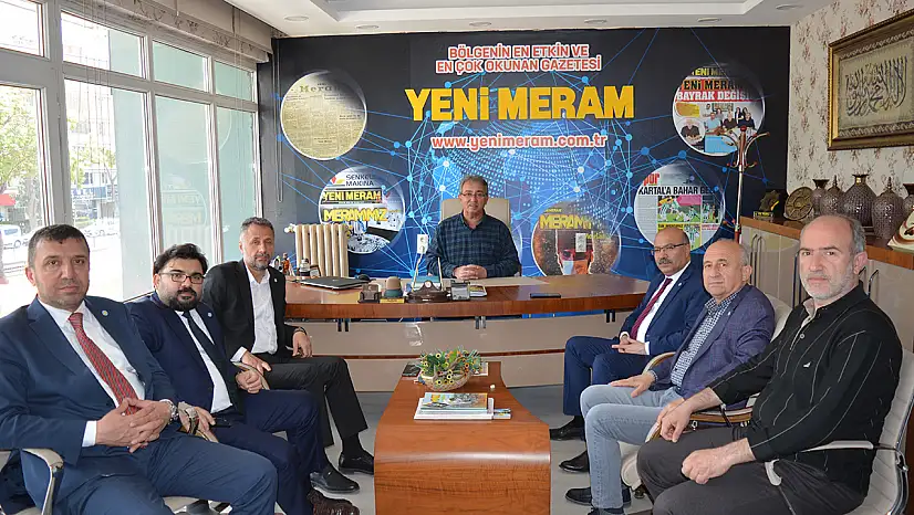 İYİ Parti heyetinden Yeni Meram'a ziyaret