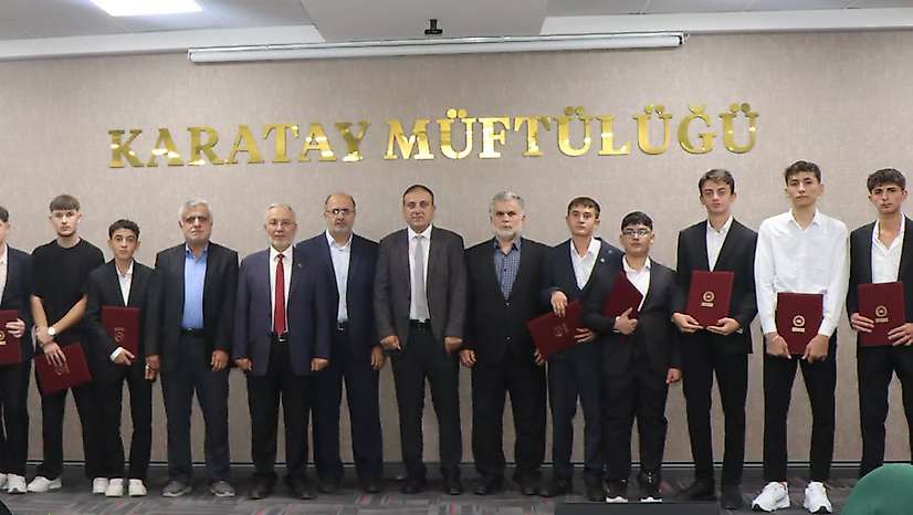 Karatay'da 155 öğrenciye hafızlık belgeleri takdim edildi