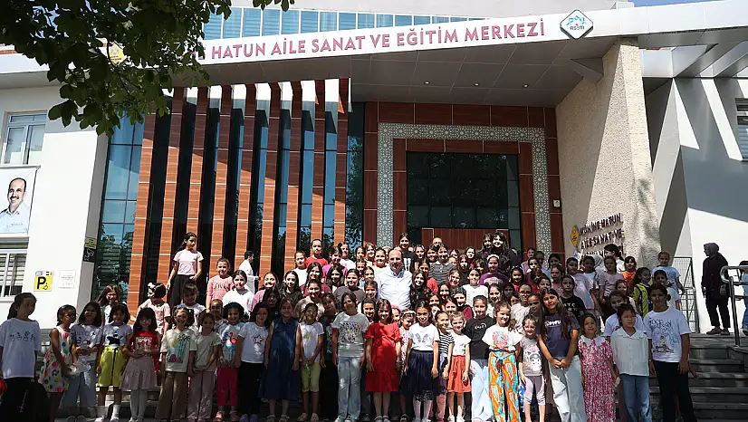 Konya Büyükşehir'in yaz kurslarında öğrenciler eğlenerek öğreniyor