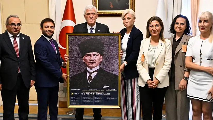 Konya heyetinden İYİ Parti Genel Başkanına ziyaret