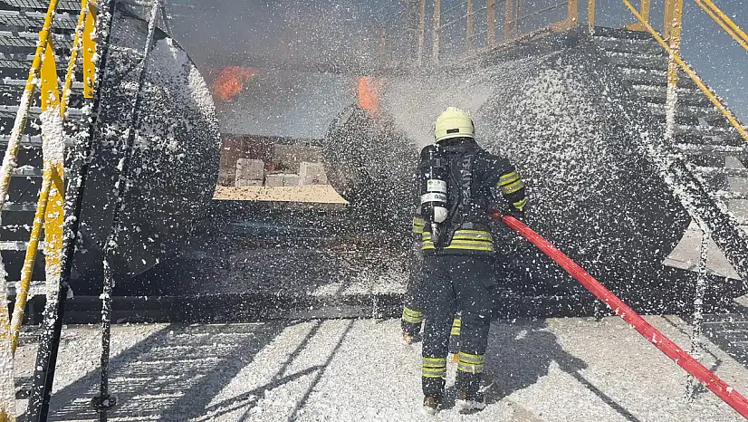 Konya İtfaiyesi dünyada bir ilke imza attı!