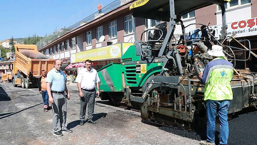 Konya'nın ilçelerinde yol konforu artıyor