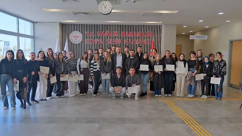 Konya Şehir Hastanesinde HAP tatbikatı gerçekleştirildi