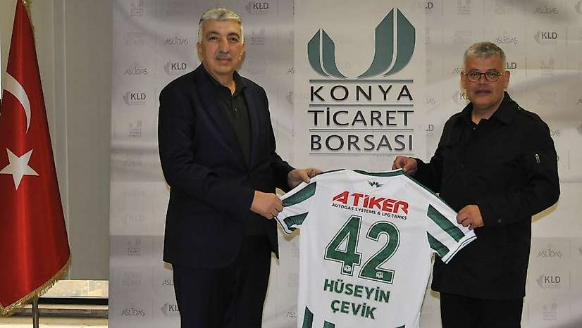 Konyaspor'dan Çevik'e ziyaret