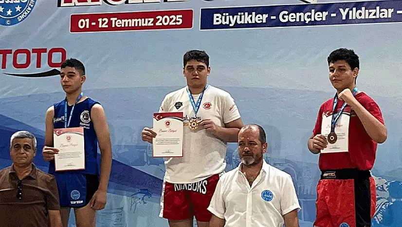 Kick Boks'ta gururlandıran bir başarı daha