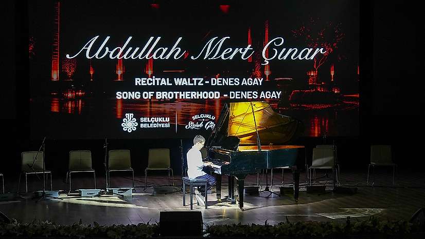 Selçuklu Sanat Akademisi'nden Konya'ya unutulmaz piyano resitali