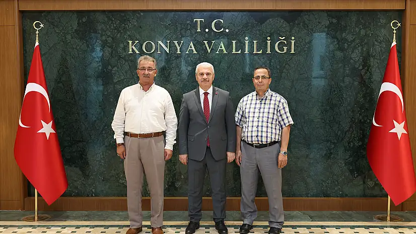 Yeni Meram Genel Müdürü Hançerli'den Vali Akın'a ziyaret