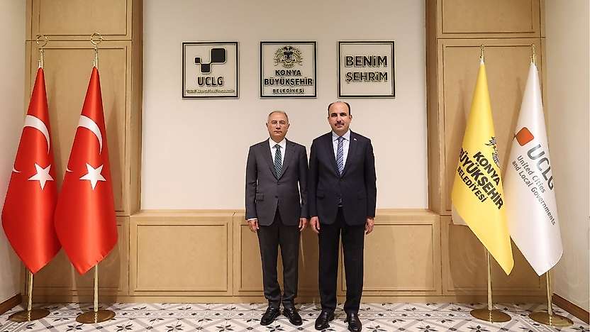 AK Parti Genel Başkan Vekili  Ala'dan Başkan Altay'a ziyaret