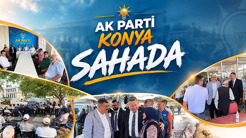 AK Parti Konya sahada