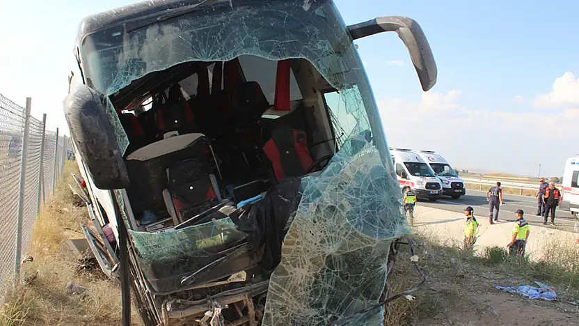 Aksaray'daki feci otobüs kazasından acı haber: Ağır yaralılar Konya'da