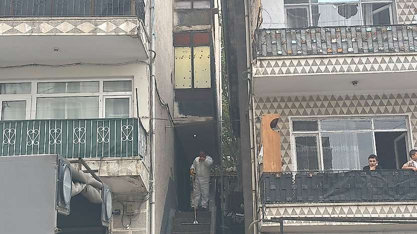 Ankara'daki cinayette öldürülen kişinin cenazesi Konya'ya getirildi