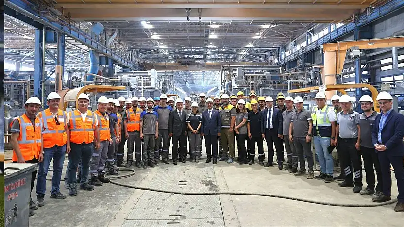 Bakan Kacır'dan Konya'nın stratejik tesisine ziyaret