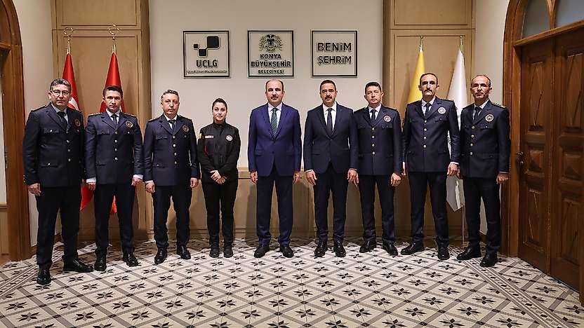 Başkan Altay, itfaiye teşkilatıyla bir araya geldi