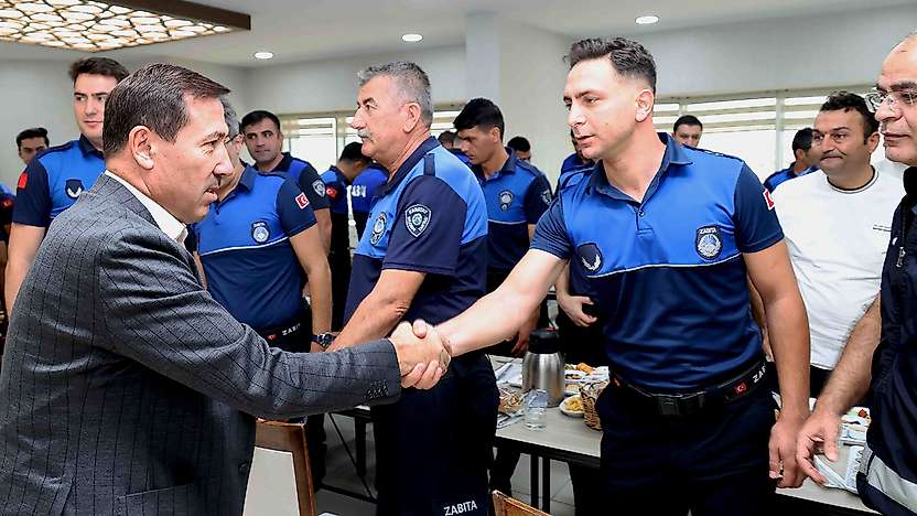 Başkan Kılca'dan Zabıta Teşkilatına anlamlı ziyaret