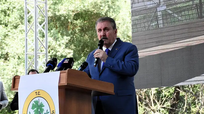 BBP Lideri Destici'den Konya'da dikkat çeken çıkış