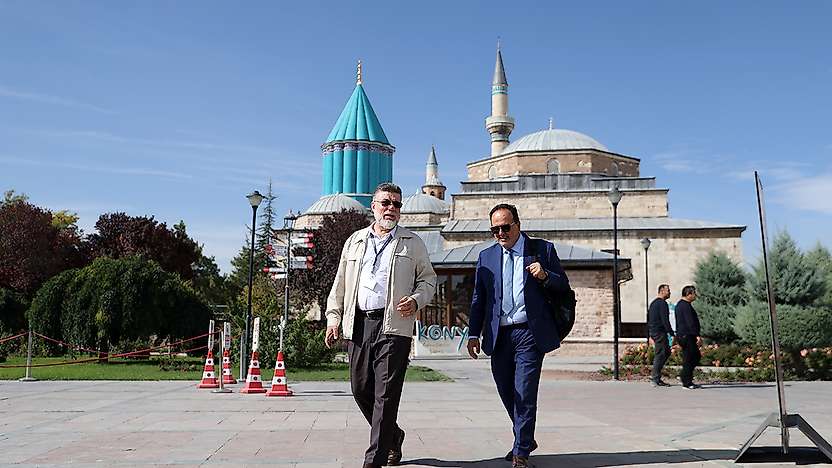 Fas'tan Konya'ya geldi! Mevlana'yla ilgili hedefi dikkat çekti