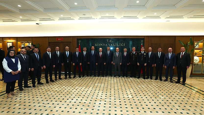 İçişleri Bakanı Mustafa Çiftçi, Konya'yı teşrif etti