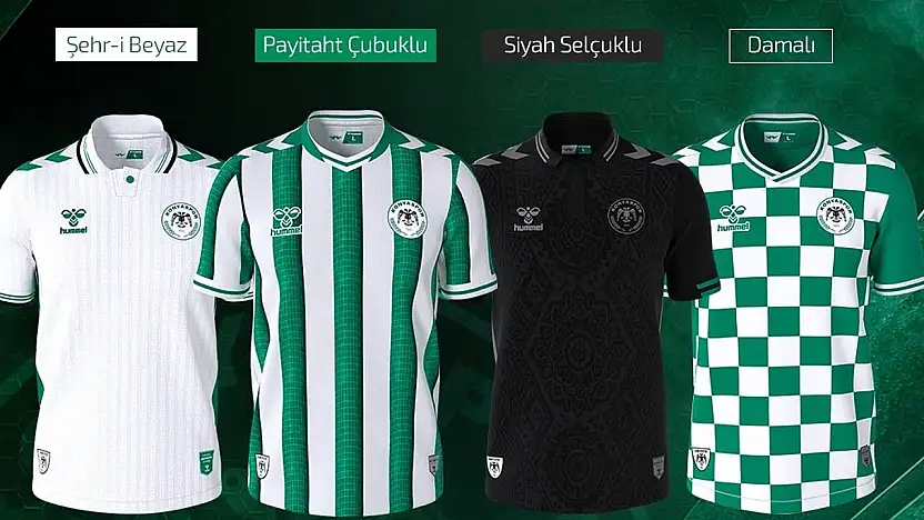 İşte Konyaspor'un yeni sezon formaları!